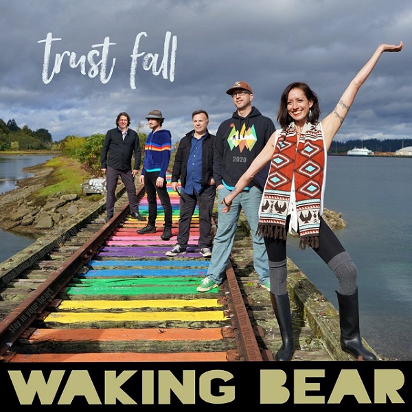 Waking Bear Trust Fall album cover